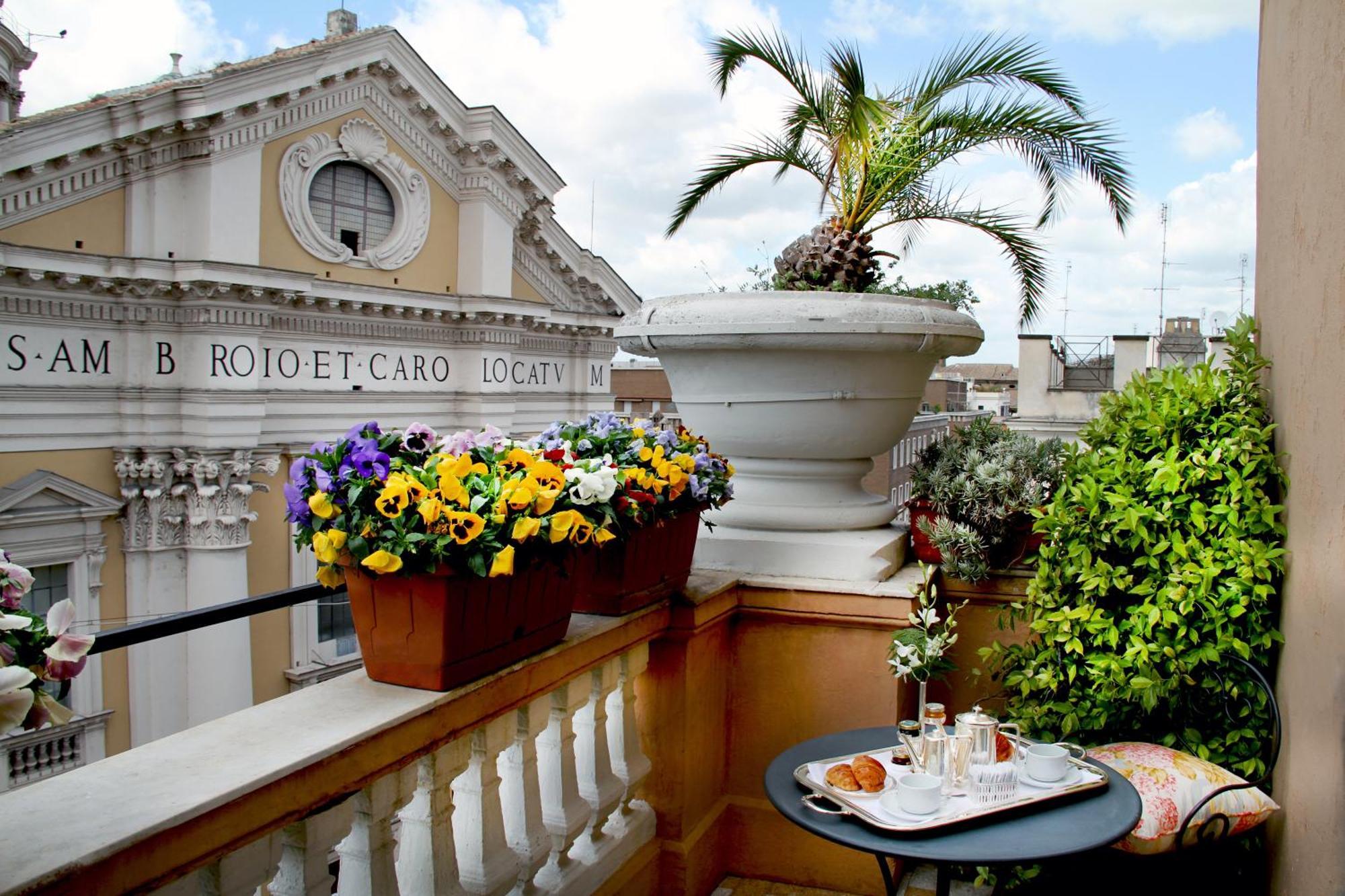 Grand Hotel Plaza Rome Bilik gambar